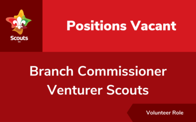 Branch Commissioner Venturer Scouts