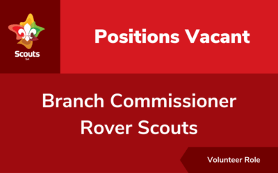 Branch Commissioner Rover Scouts